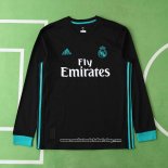 Camiseta 2ª Real Madrid Retro 2017-2018 Manga Larga