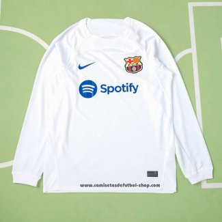 Camiseta 2ª Barcelona 23/24 Manga Larga