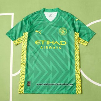 Camiseta Manchester City Portero 23/24 Verde
