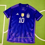 Camiseta 2ª Argentina Jugador Messi 2022