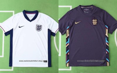 Camiseta Inglaterra 2024 de la Copa de Europa