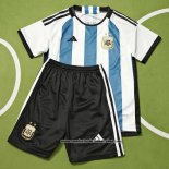 Camiseta 1ª Argentina 2022 Nino