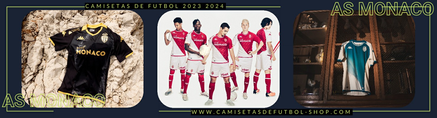Camiseta AS Monaco 2023-2024