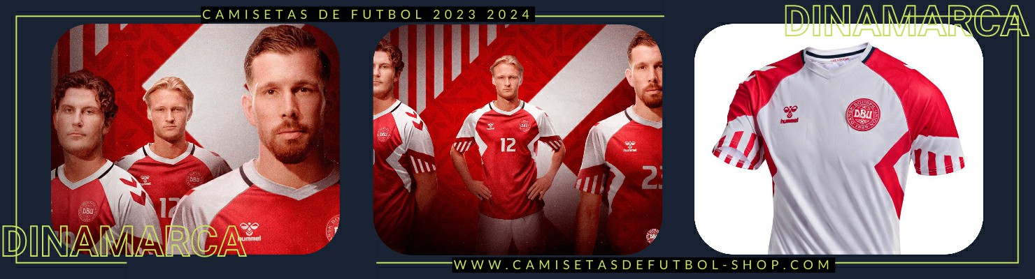 Camiseta Dinamarca 2023-2024