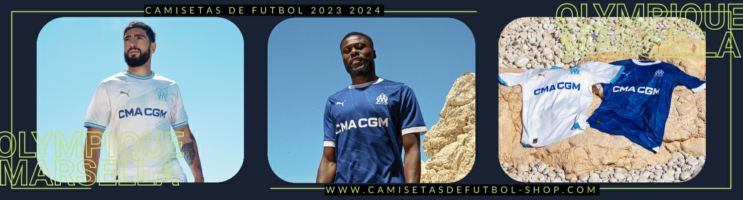 Camiseta Olympique Marsella 2023-2024
