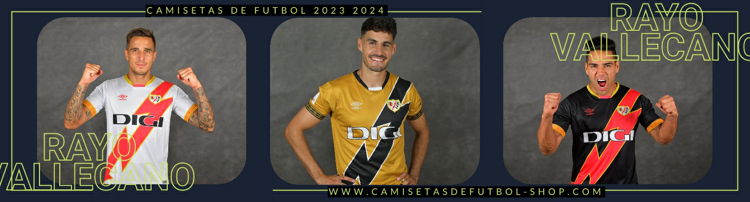 Camiseta Rayo Vallecano 2023-2024