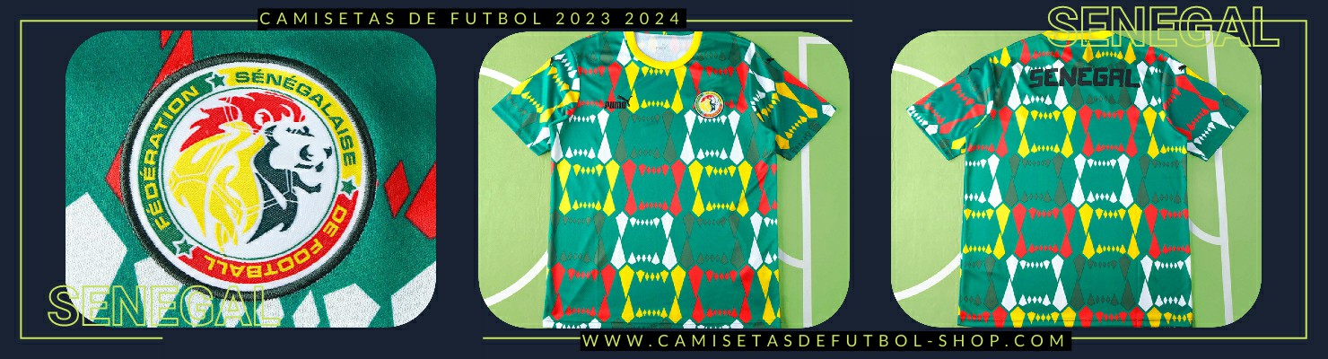 Camiseta Senegal 2023-2024
